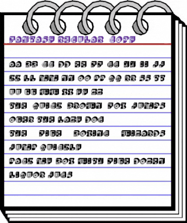 Fantasy Regular animated font preview Fantasy Regular animated font preview